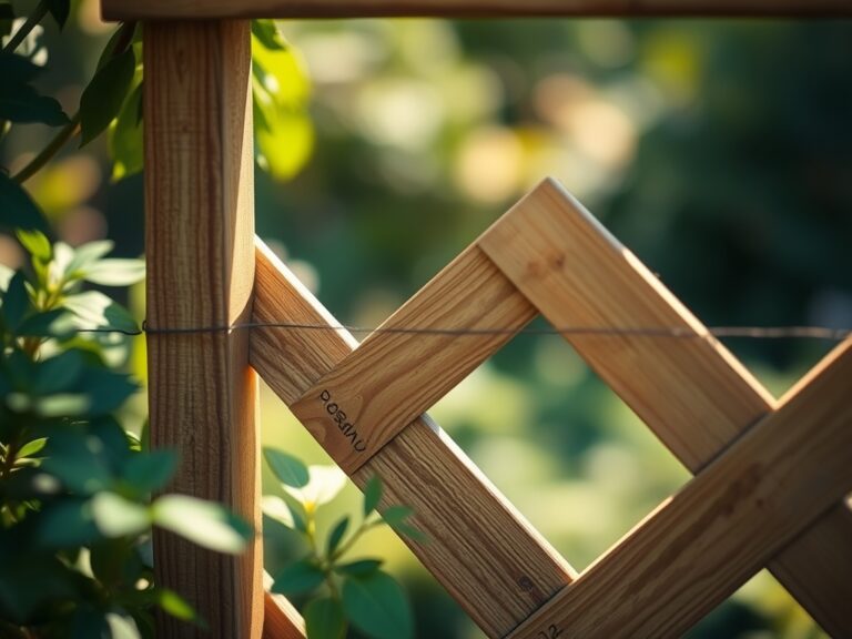 7 Simple Steps to Paint Garden Lattice